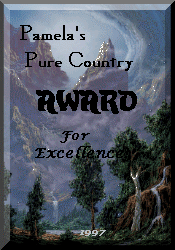 Pamela's Pure Country Award !